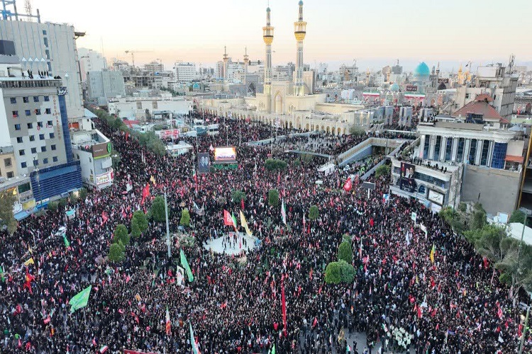 تشییع رهبر شهید، مشهد مقدس تشییع رهبر شهید، مشهد مقدس