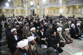 تشییع آیت الله شیخ عبدالنبی نمازی در قم