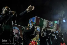 استقبال از پیکر مطهر شهید مدافع حرم «شهید عبدالله اسکندری» در شیراز‎‎