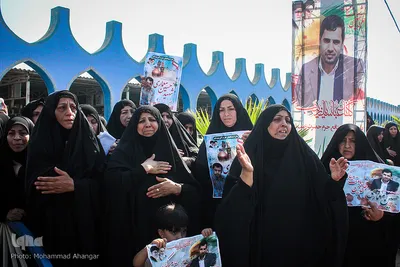 تشییع و خاکسپاری شهید «حسین معماری»