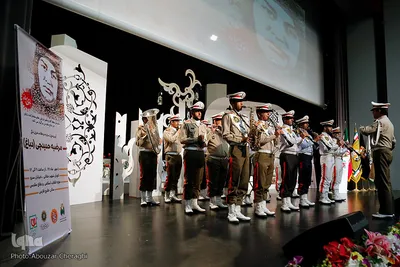 مراسم رونمایی از سردیس مرضیه حدیدچی (دباغ)