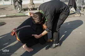 راهپیمایی جاماندگان اربعین حسینی در تهران
