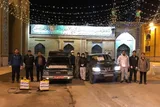 ضدعفونی معابر توسط خادمان حسینیه اعظم زنجان
