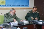 نشست خبری جانشین فرمانده سپاه روح‌الله استان مرکزی
