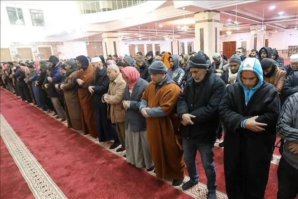 Gazze'de depremlerde ölenler için gıyabi cenaze namazı