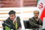 نشست خبری حسینی مدیر بانک قرض الحسنه مهر ایران استان یزد‎‎
