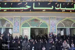 آيين سنتي سياه پوشان و برپايي خيمه عزاداري در آستانه ماه محرم - سمنان
