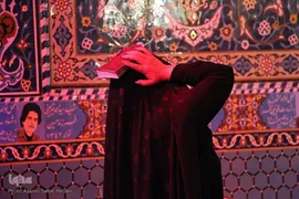 مراسم احیای نوزدهم ماه مبارک رمضان در آستان مطهر امامزاده سید جعفر محمد(ع) یزد