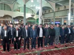 برپایی میز خدمت در مصلی نماز جمعه شهرستان اهر