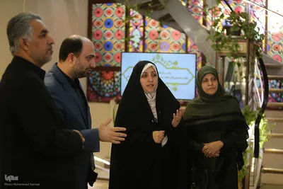 بازدید معاون امور زنان و خانواده رئیس جمهور از ایکنا.
