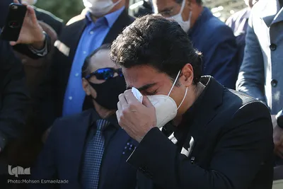مراسم خاکسپاری پیکر محمدرضا شجریان