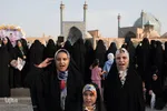 جشن عفاف و حجاب دختران و بانوان اصفهانی «اصفهان به رنگ خدا» در میدان امام خمینی(ره) نصف جهان