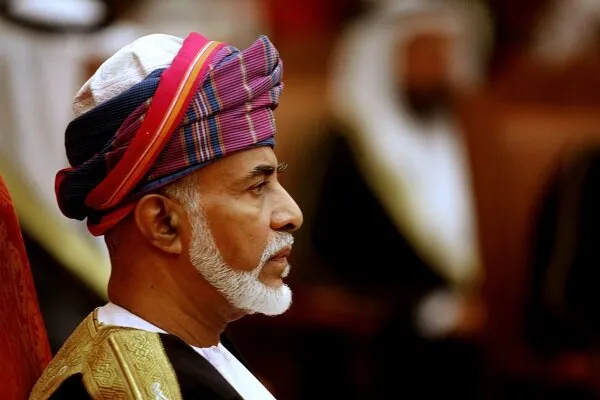 برگزاری مراسم اقامه نماز میت بر پیکر پادشاه عمان