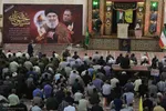 بزرگداشت شهادت سیدحسن نصرالله و عباس نیلفروشان در حرم شاهچراغ