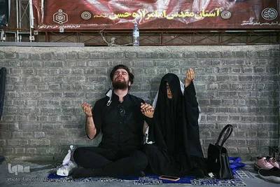 احیای شب بیست و سوم رمضان در امام زاده حسن (ع)