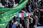 تشییع باشکوه ۸ شهید گمنام در شهرکرد