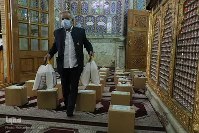 رزمایش شمیم حسینی در آستان امامزاده طاهر (ع)_کرج