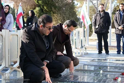 تجدید میثاق جهادگران اصفهانی با شهدا