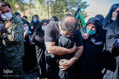 تشییع پیکر محمدجواد حسین‌دوست شهید مدافع امنیت