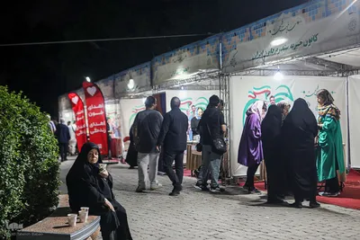 نمایشگاه سلامت محور شهرداری در بوستان لاله