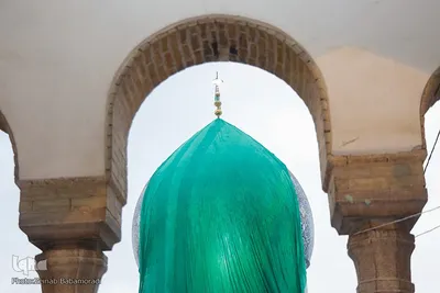 رونمایی از گنبد جدید حضرت طاهر بن زین العابدین علیهماالسلام