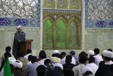 عکس | جشن ازدواج ۲۰۰ زوج طلبه در حرم حضرت فاطمه معصومه(س)