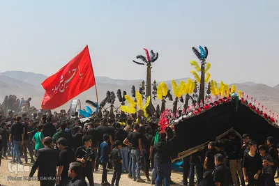 عزاداری ظهر عاشورا در روستای انجدان - اراک/عکاس:زهرا بهرامی