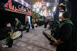 آیین عزاداری محرم در حسینیه کربلایی ها
