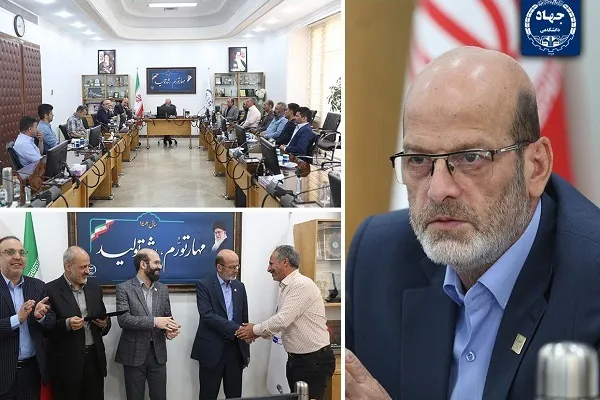 دیدار رئیس جهاددانشگاهی با نمایندگان بخش‌های کارگری این نهاد