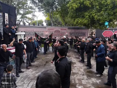 مراسم "محفل اشک"ویژه تاسوعای حسینی در اهر
