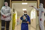 استقبال مدافعان سلامت از پویش «به نیت حاج قاسم»‎‎