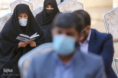 محفل انس با قران در مسجد نصیرالملک‎