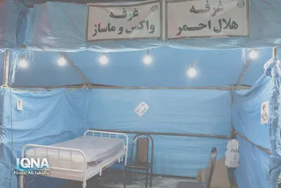 خدمت بی‌منت موکب امام رضا(ع)ملایر به زائران اربعین