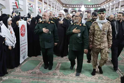 نمایش اقتدار بسیج سپاه عاشورا در مصلی امام خمینی(ره) تبریز