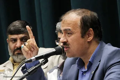 نشست خبری محمد علی شاه حسینی، معاون توسعه مدیریت و منابع استانداری یزد