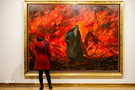 نمایشگاه نقاشی حسن روح الامین با عنوان «الحق‌مع‌علی»