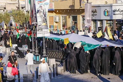 اجتماع دانشجویان قمی در حمایت از مردم غزه