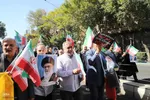 راهپیمایی بشارت نصر در تبریز