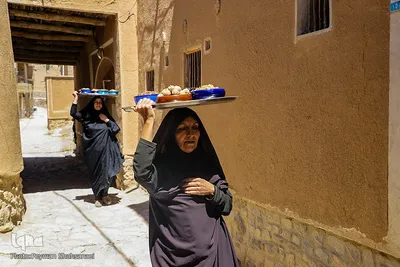 آیین سنتی ۶ امام حسین در شهر بَرزُک کاشان
