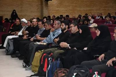 آیین بدرقه پیاده‌روی اربعین دانشگاهیان دانشگاه تبریز