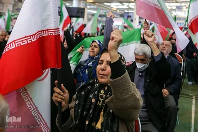 مراسم بزرگداشت اربعین شهدا و جان‌باختگان فتنه صهیونی ـ آمریکایی دی‌ماه ۱۴۰۴