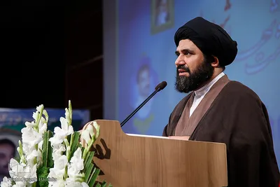 حجت‌الاسلام نوری‌زاده؛ رئیس مرکز رسیدگی به امور مساجد در مراسم بزرگداشت شهدای شهریورماه