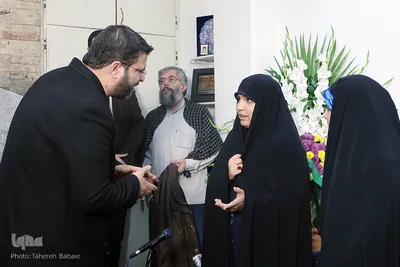 دیدار با خانواده شهید مدافع حرم محرم ترک