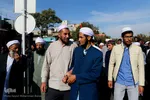 تشرف کاروان اهل سنت به حرم رضوی