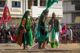 مراسم تعزیه و مقتل‌خوانی در خمینی‌شهر اصفهان