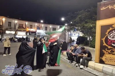مردم بابلسر در یکصد و بیست‌وهشتمین اجتماع انقلابی با رهبر شهید وداع کردند