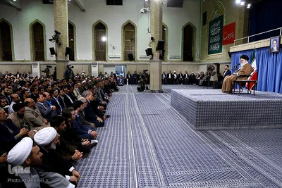 دیدار معلمان و فرهنگیان با رهبر معظم انقلاب اسلامی