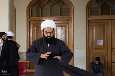 مراسم عمامه‌گذاری طلاب حوزه علمیه اصفهان
