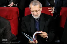 علی لاریجانی رییس مجلس شورای اسلامی در هشتمین همایش غزه نماد مقاومت 