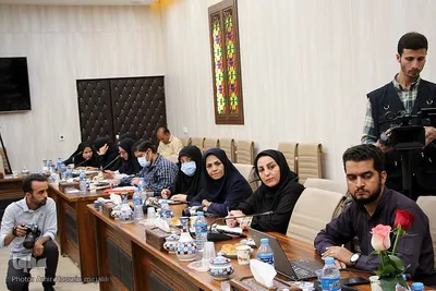 نشست خبری شهردار و رییس شورای اسلامی شهر استان یزد‎‎